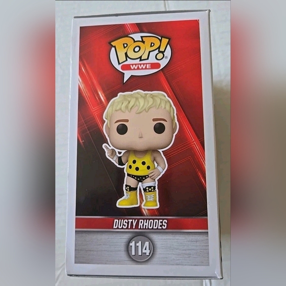 Funko Pop! WWE #114 Dusty Rhodes Vinyl Figure - Picture 4 of 7